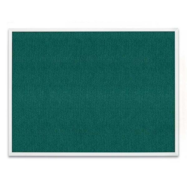 Corkboard, Fbrc, 1 Dr, 18x24", Blk/Amthy, Blk